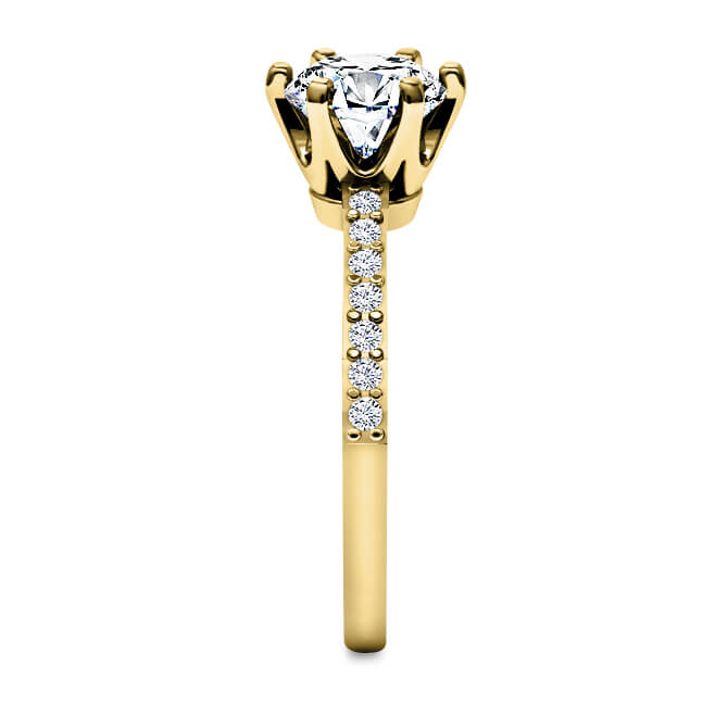 D49855-2S_yellowgold D49855 2S yellowgold
