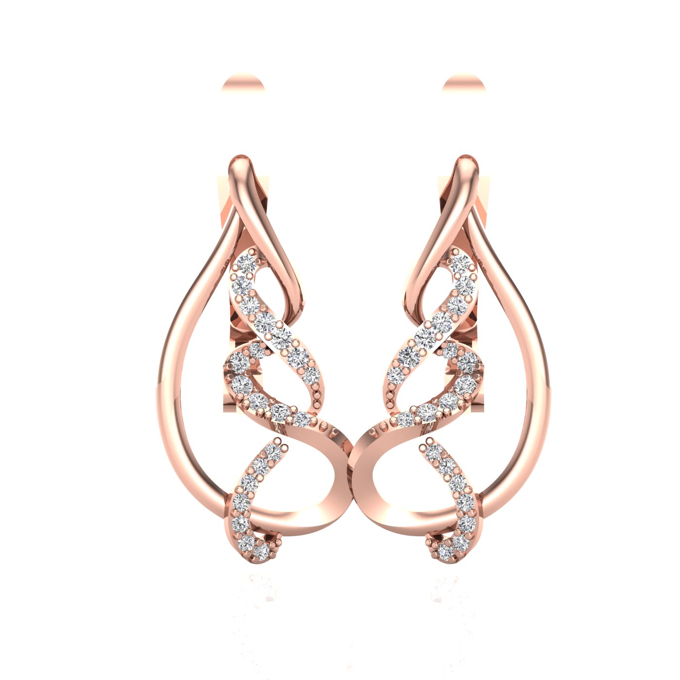 E48276-3 Ren_Through Finger_Diamond Bermark_White Loukas Low reflection_Rose gold Low toon - Bermark-6bac132f-5b48-4bfc-9915-a07b9db7b620